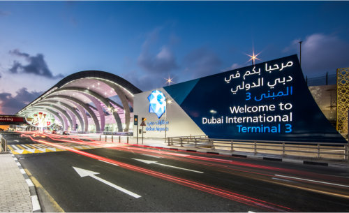 Driving Impressions for the closure of terminals at the Dubai airport